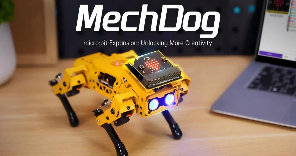 <b>Unlock Creativity with MechDog and micro:bit</b>