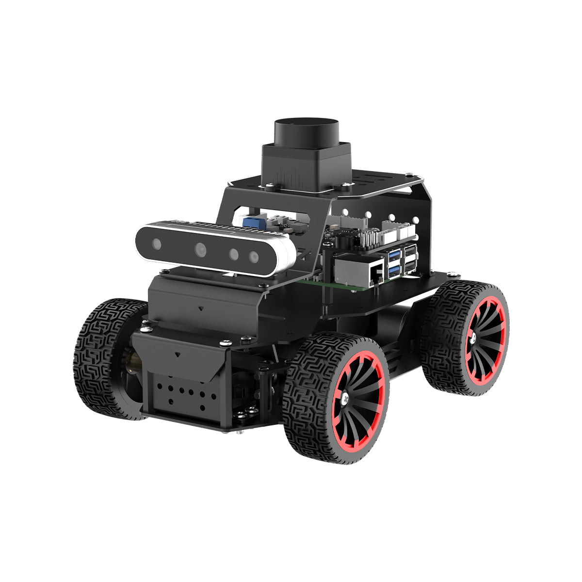 Hiwonder Raspberry Pi 5 Robot Car MentorPi A1 Ackermann Chassis ROS2-HUMBLE Support SLAM and Autonomous Driving