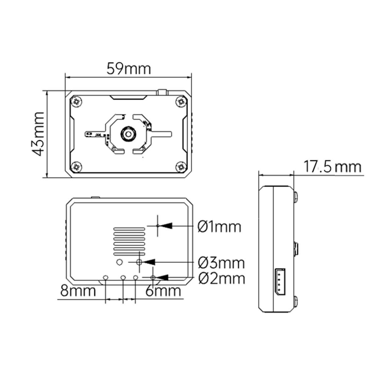 ESP32-S3 AI Vision Module Support WiFi Video Transmission, Face and Color Recognition, Dual-Mode Network Communication