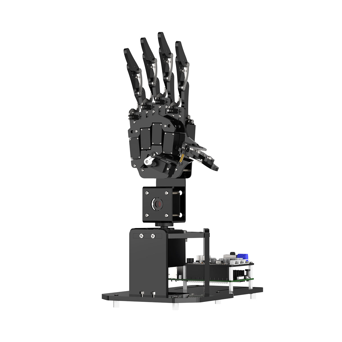 Hiwonder uHandPi Raspberry Pi Robotic Hand, AI Vision Recognition and Tracking, Python Programming, Deep Learning