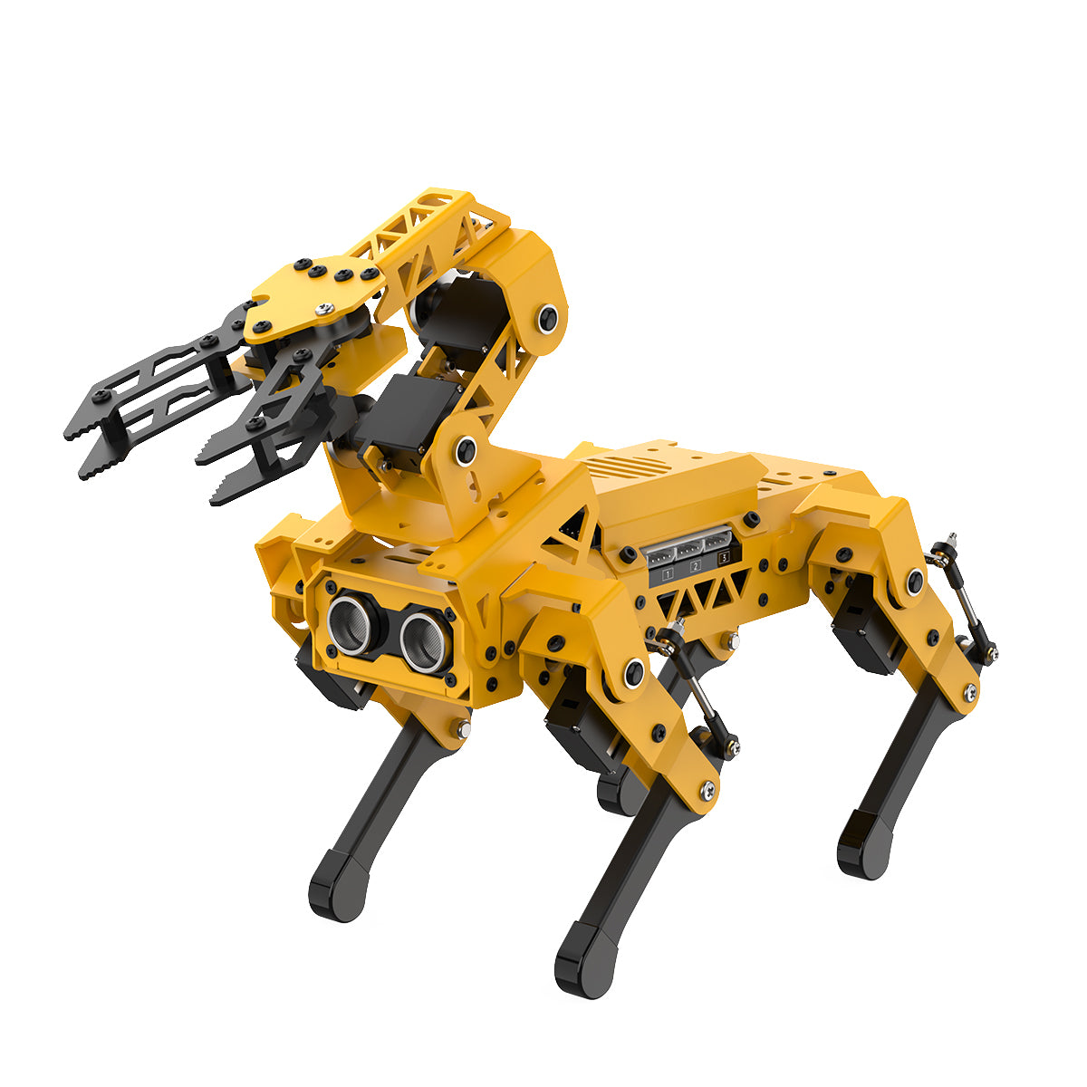 Hiwonder MechDog Pro Open Source AI Robot Dog with ESP32, Programmable in Python/Arduino/Scratch, Supports Robot Arm, IoT, AI Voice & Vision Interaction