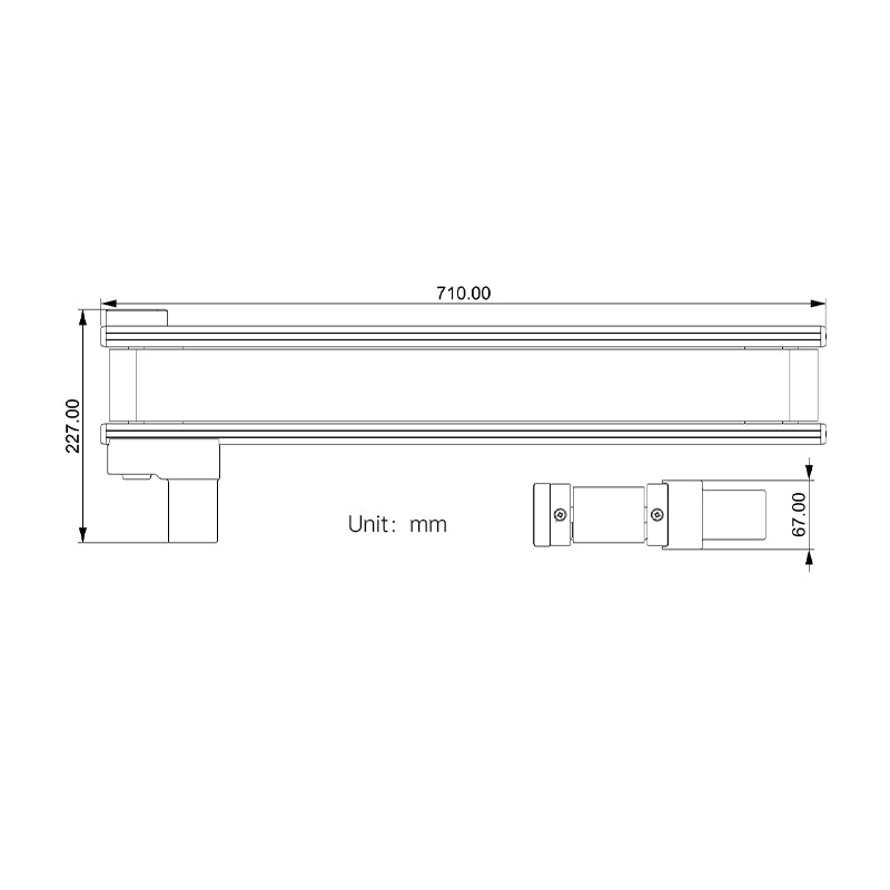 Hiwonder Electrical Conveyor Belt/ Adjustable Speed and Moving Direction