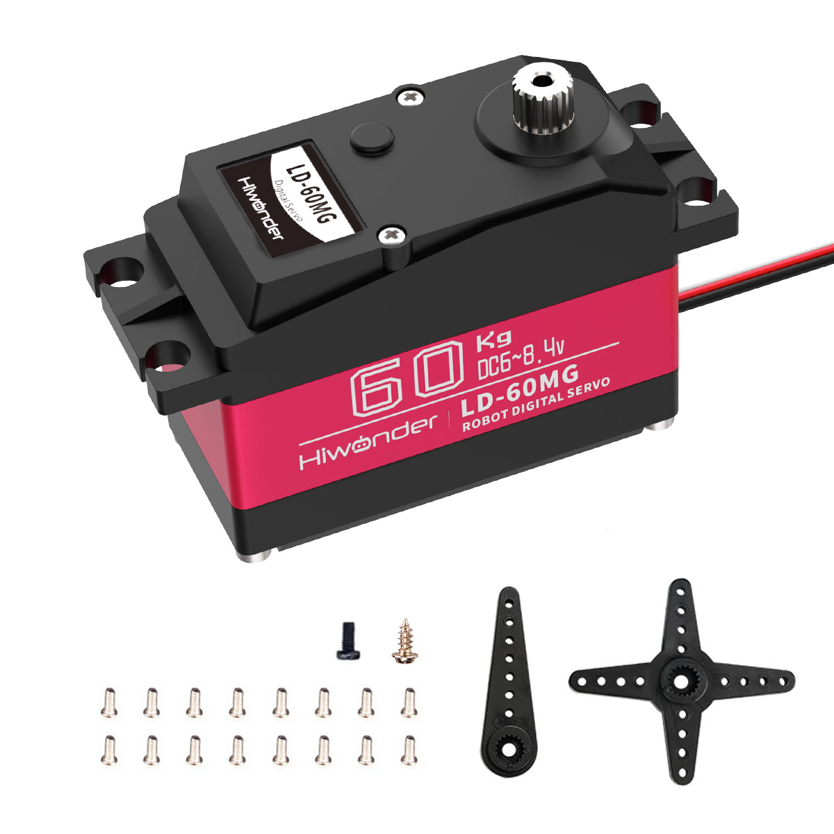 Hiwonder LD-60MG Digital Servo/60KG High Torque/RC Car/Single Shaft