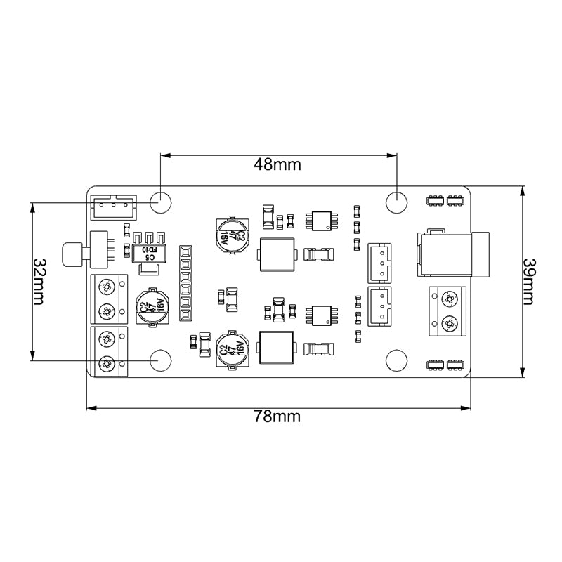 miniROS Robot Controller STM32 Chip 6-14V Voltage Support Encoder Motor Bus Servo Independent Power Supply System