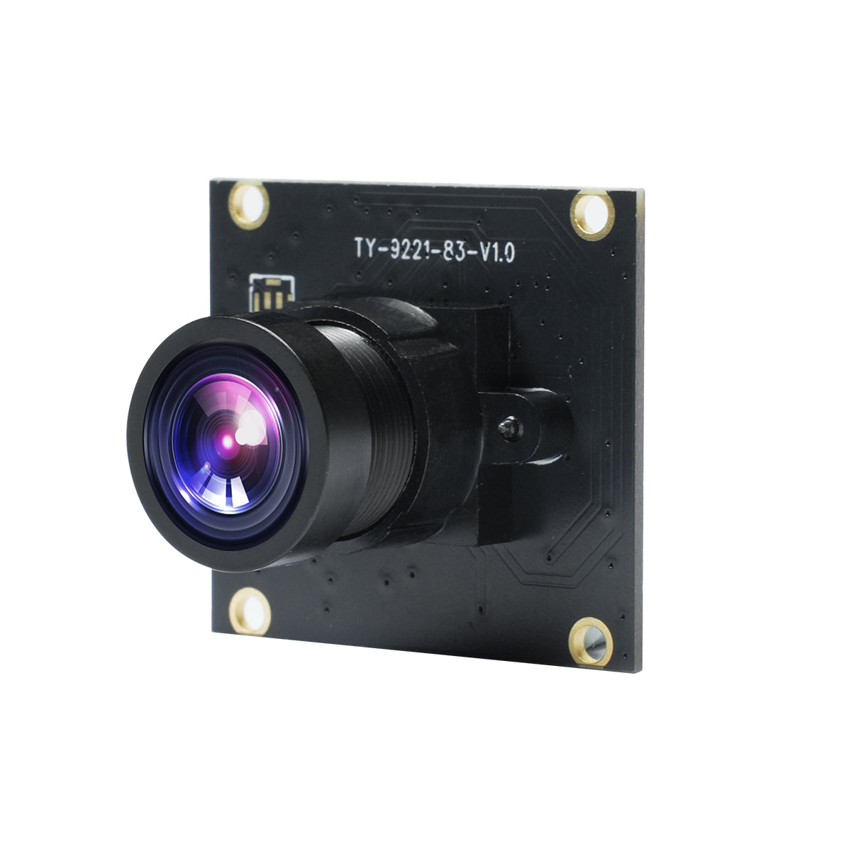 2-Megapixel USB Wide-Angle Camera, 160° FOV, Driver-Free, Compatible with ROS Robots, Raspberry Pi and Jetson Controllers